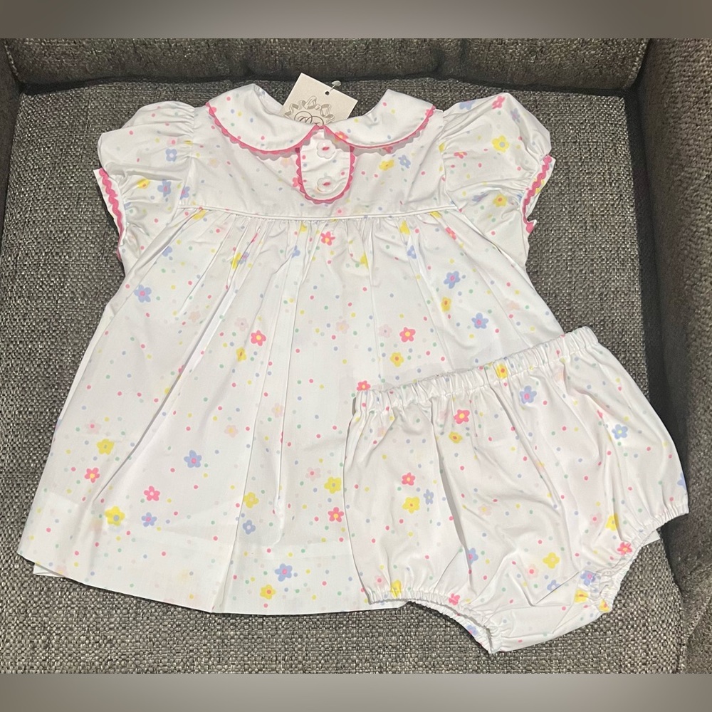 TBBC Mary Dal Dress with Bloomers Size 12/18 NWT
